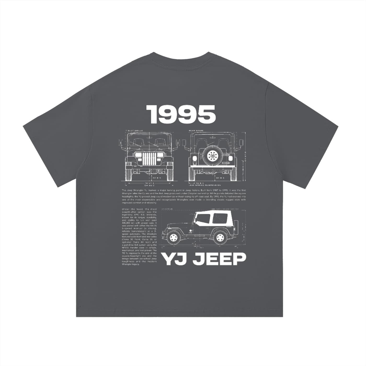JEEP YJ 1995 T-SHIRT — image 8