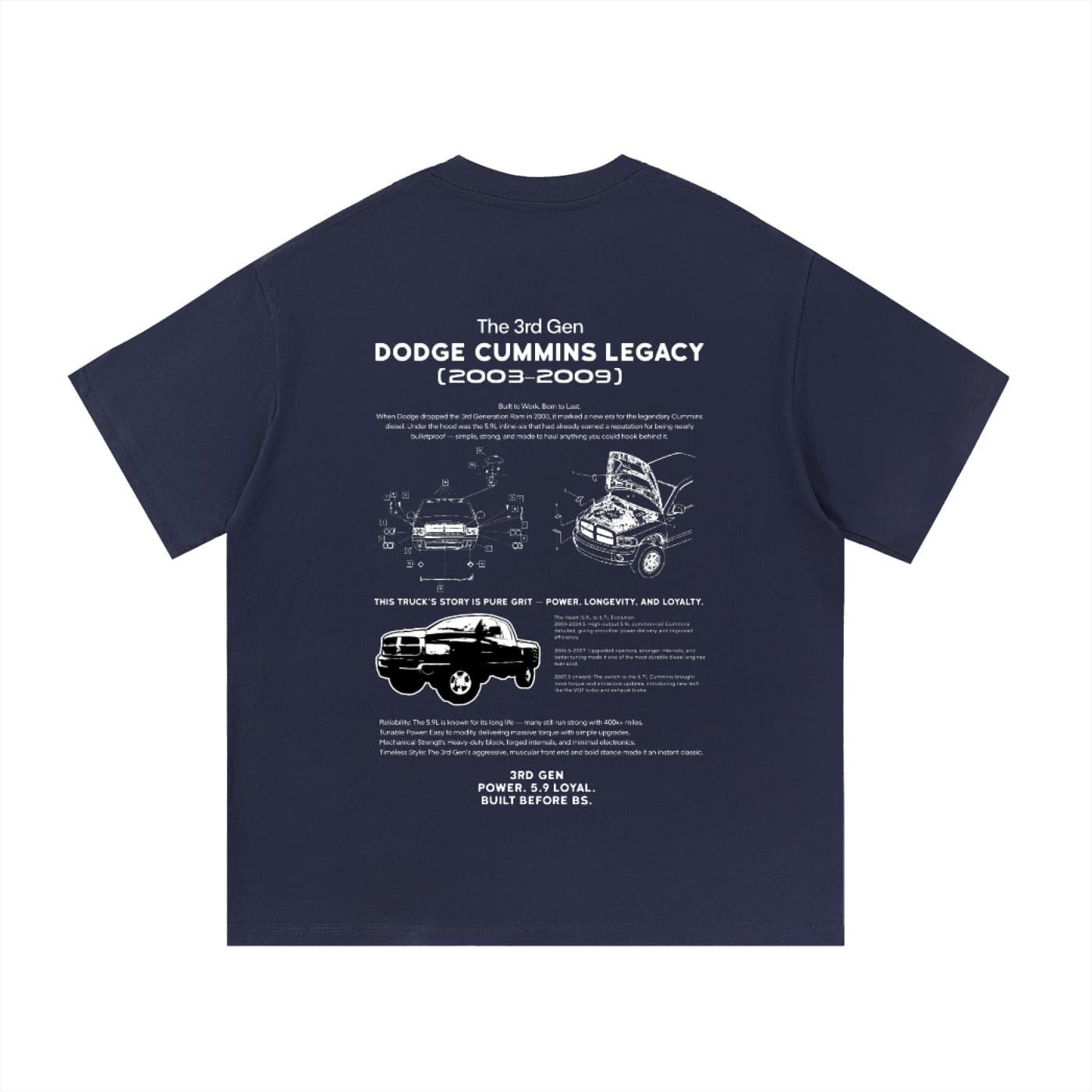 3RD GEN CUMMINS T SHIRTS — image 8