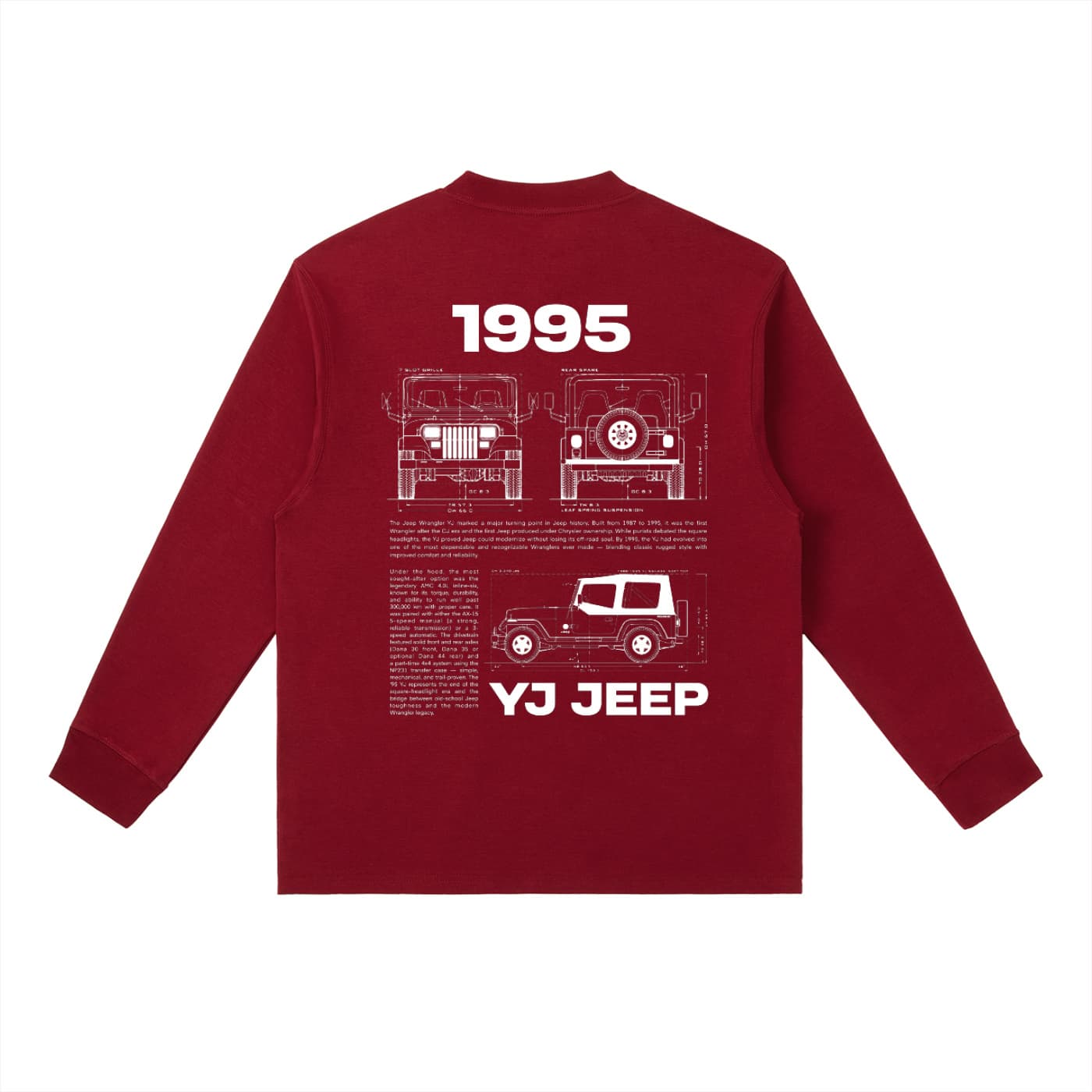 JEEP YJ 95 LONG SLEEVE — image 1