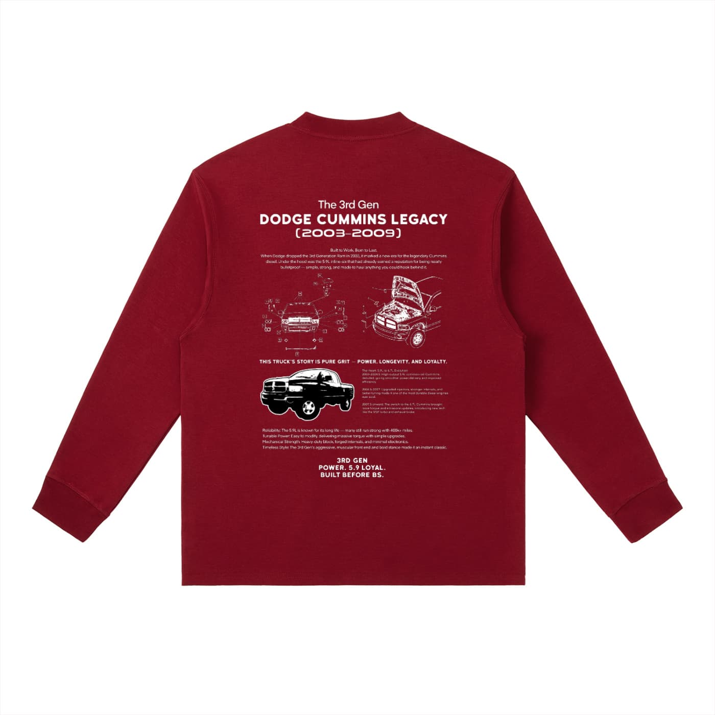 3RD GEN CUMMINS LONG SLEEVE — image 9