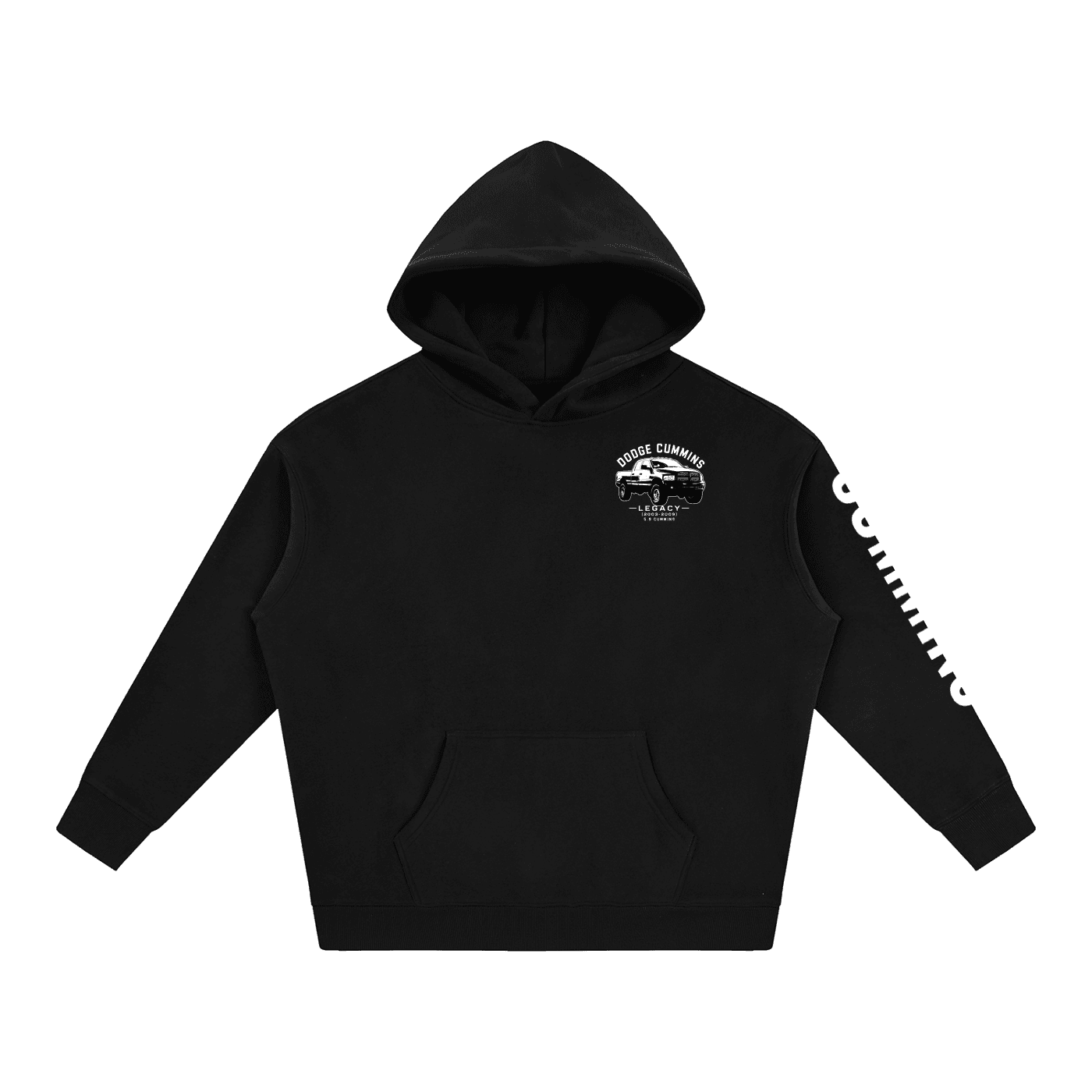 3rd Gen Dodge Cummins Classic Series Hoodie — 5.9L — image 9