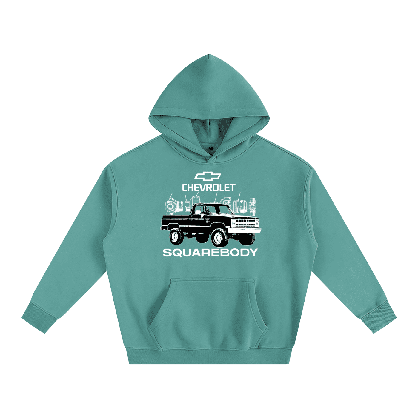 SQUARE BODY HOODIE — image 12