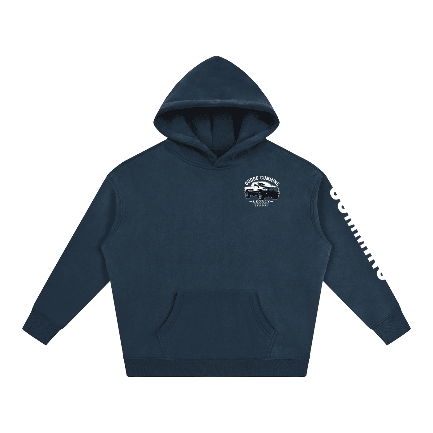 3rd Gen Dodge Cummins Classic Series Hoodie — 5.9L — image 5