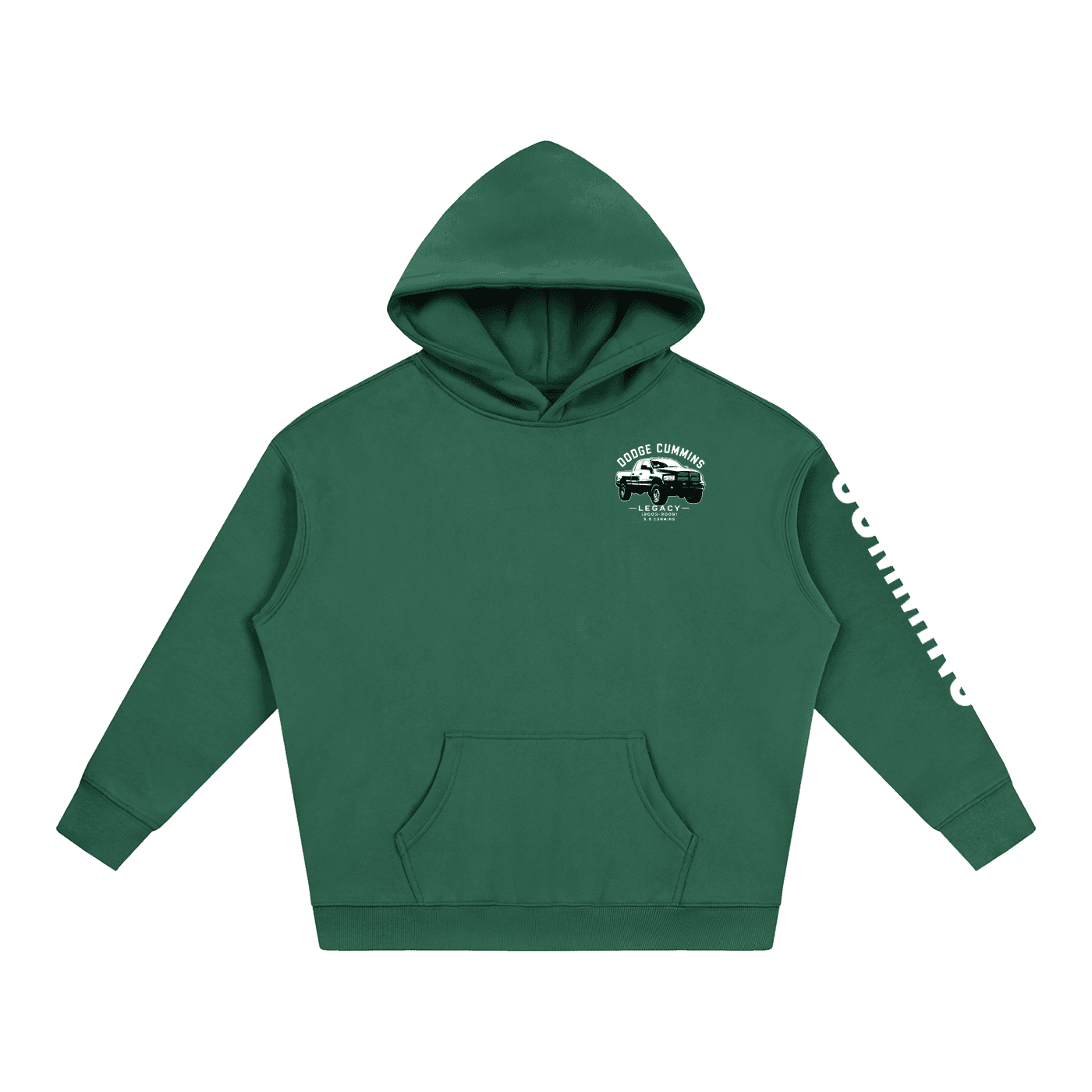3rd Gen Dodge Cummins Classic Series Hoodie — 5.9L — image 7