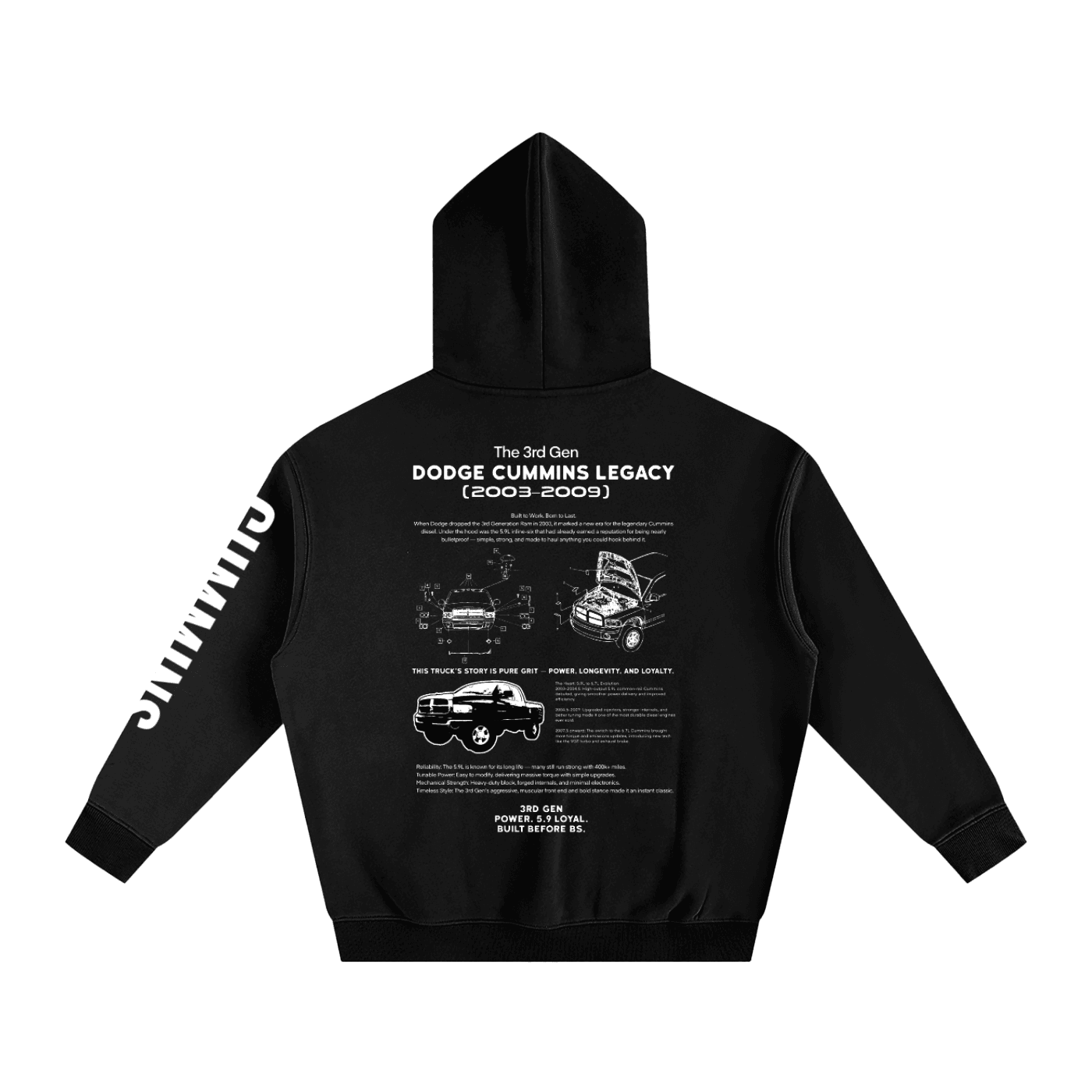 3RD GEN CUMMINS HOODIE — image 12