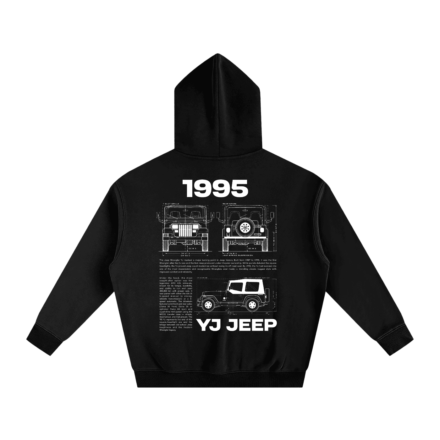 1995 JEEP YJ HOODIE — image 13