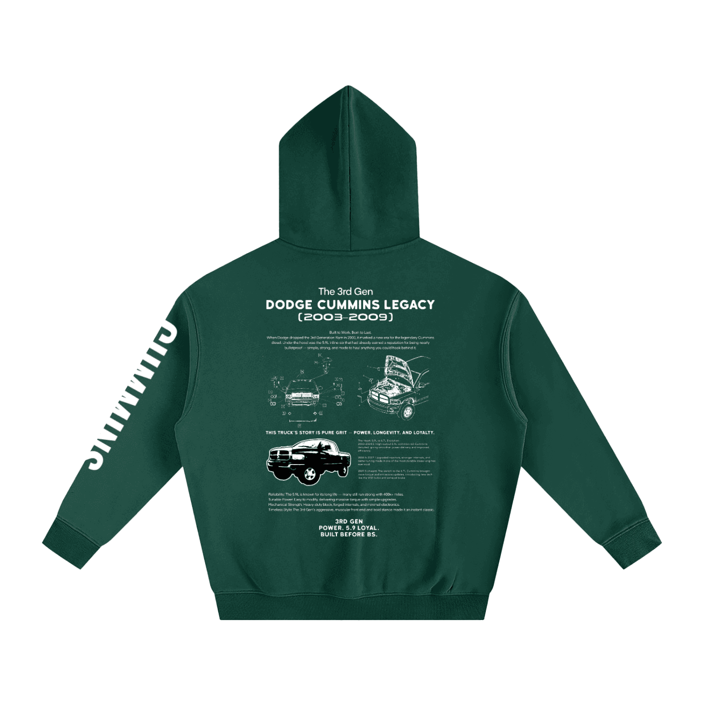 3RD GEN CUMMINS HOODIE — image 14