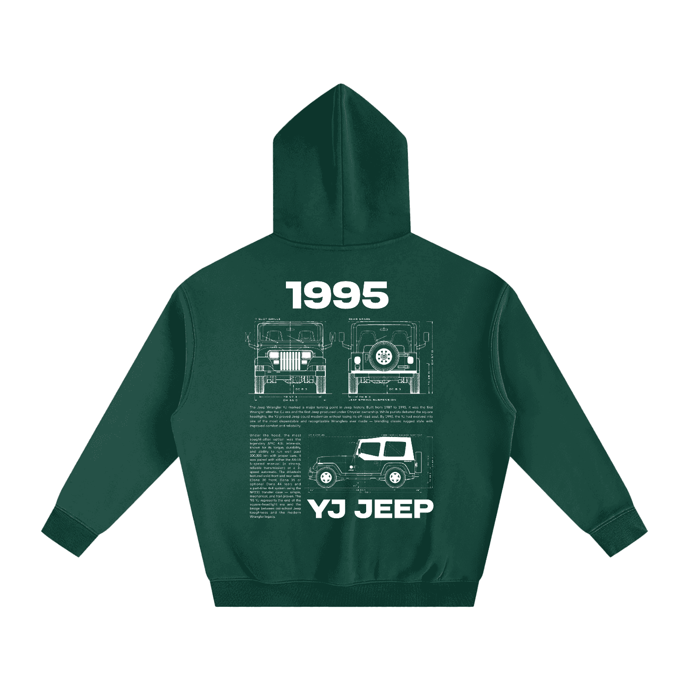 1995 JEEP YJ HOODIE