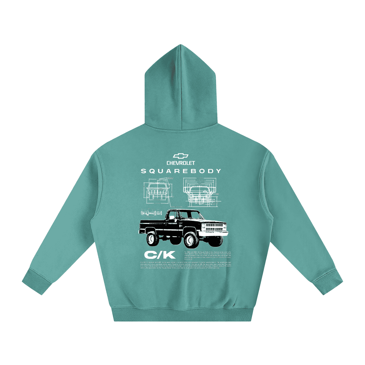 Chevy Squarebody — Simple Series Hoodie — image 11