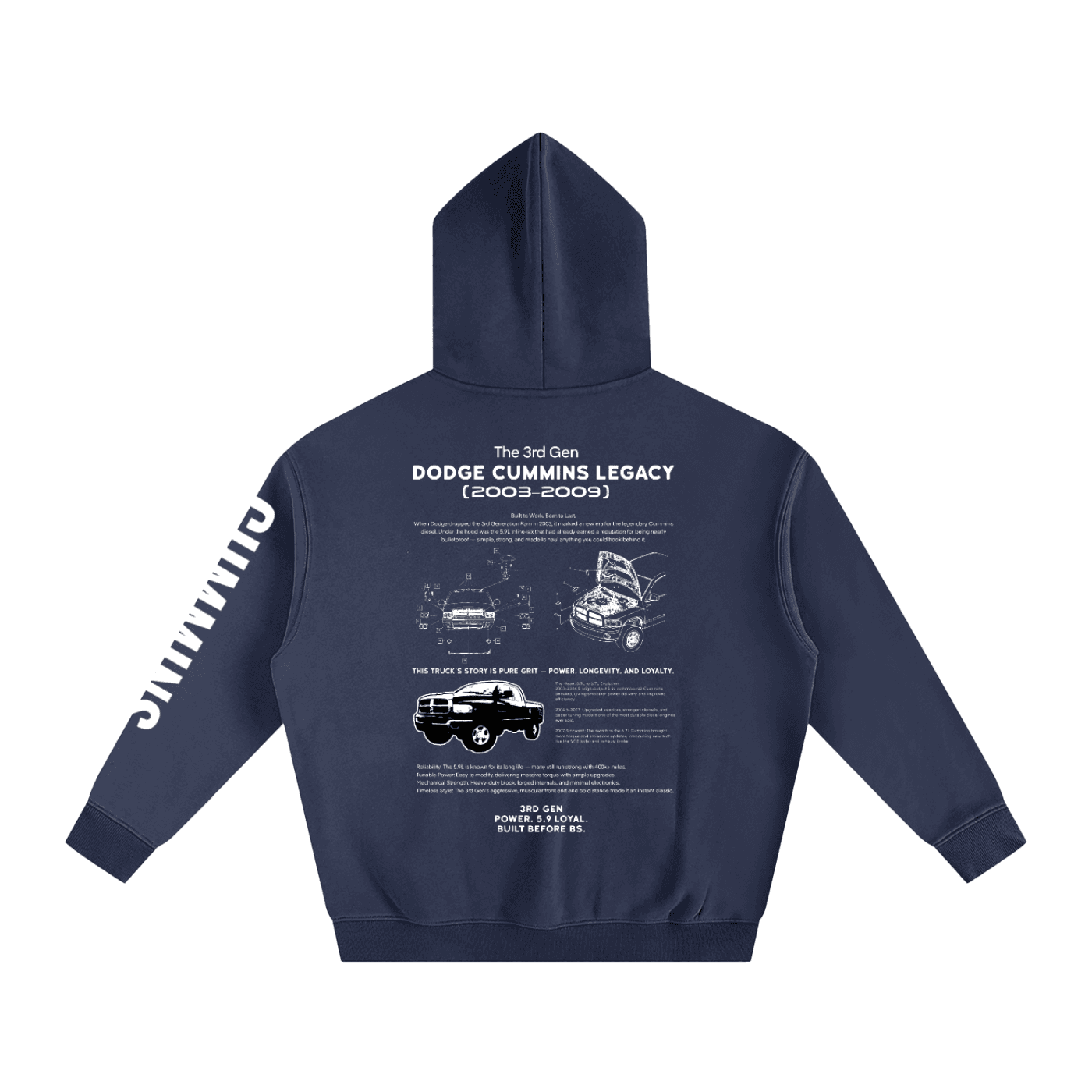 3RD GEN CUMMINS HOODIE — image 16