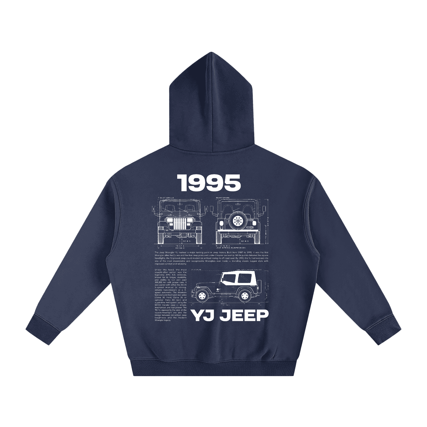 1995 JEEP YJ HOODIE — image 3