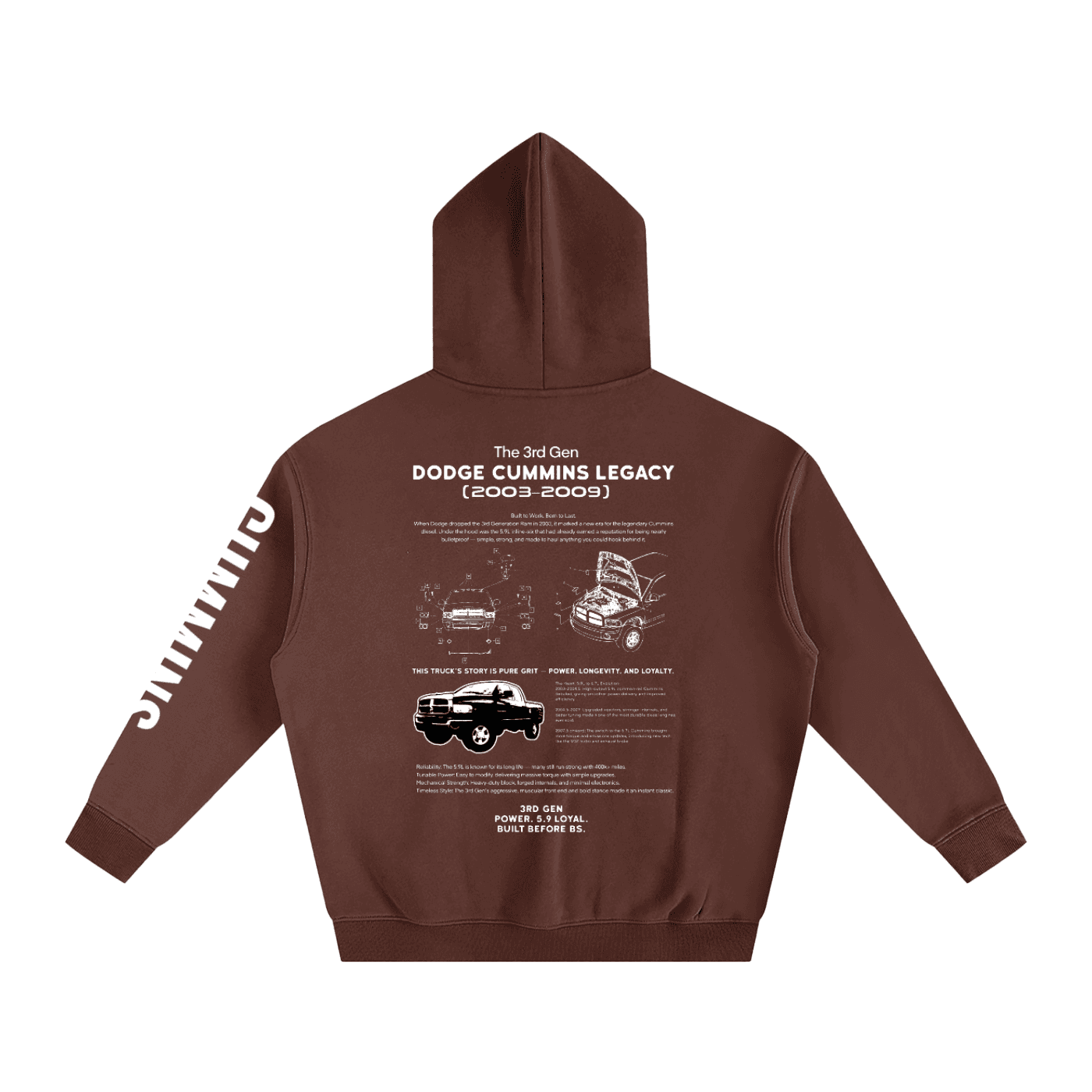 3RD GEN CUMMINS HOODIE — image 3