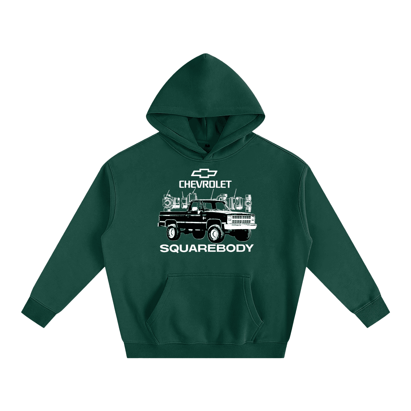 SQUARE BODY HOODIE — image 10