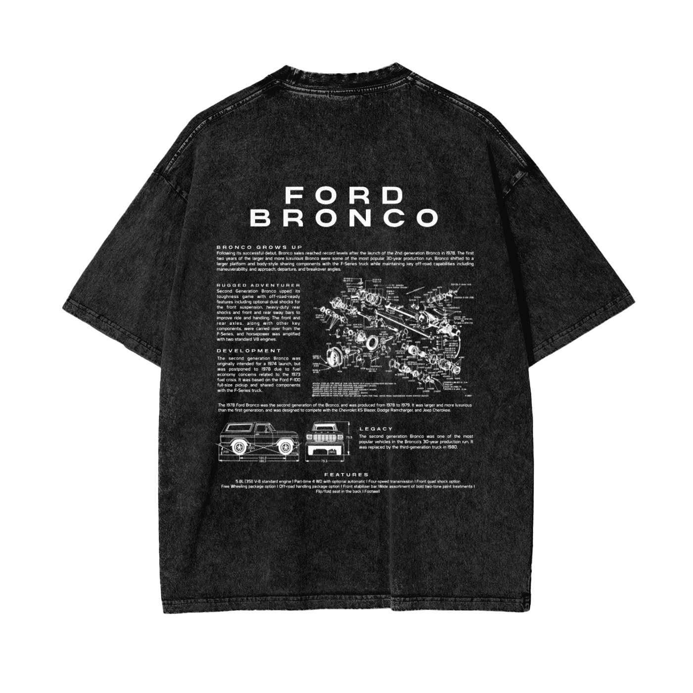 FORD BRONCO T-SHIRT