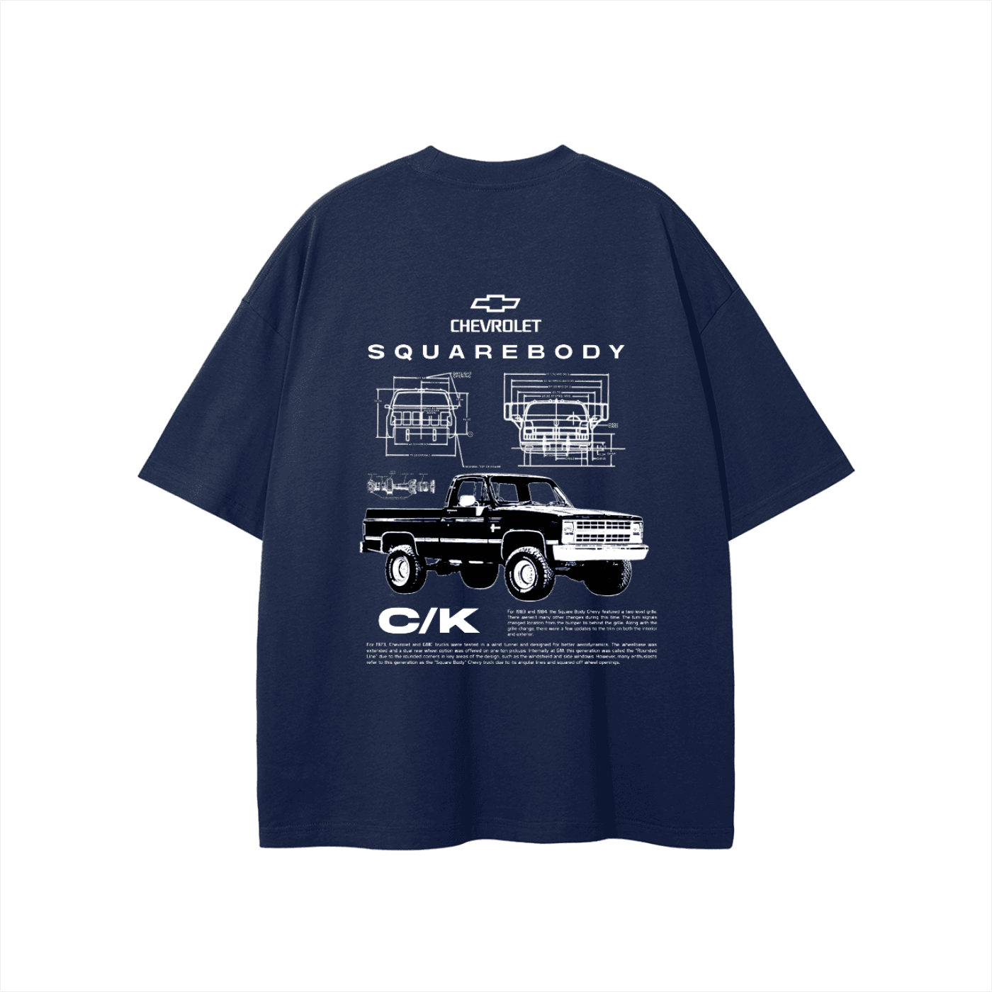 Chevy Squarebody — Simple Series T-Shirt — image 12