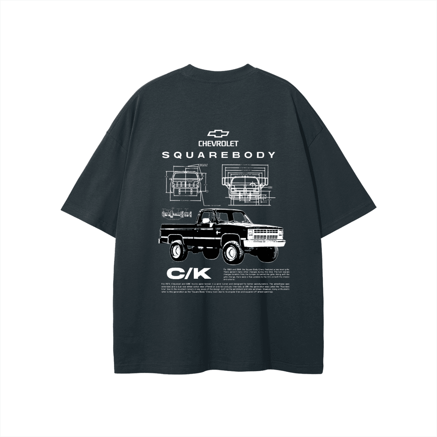 Chevy Squarebody — Simple Series T-Shirt — image 13