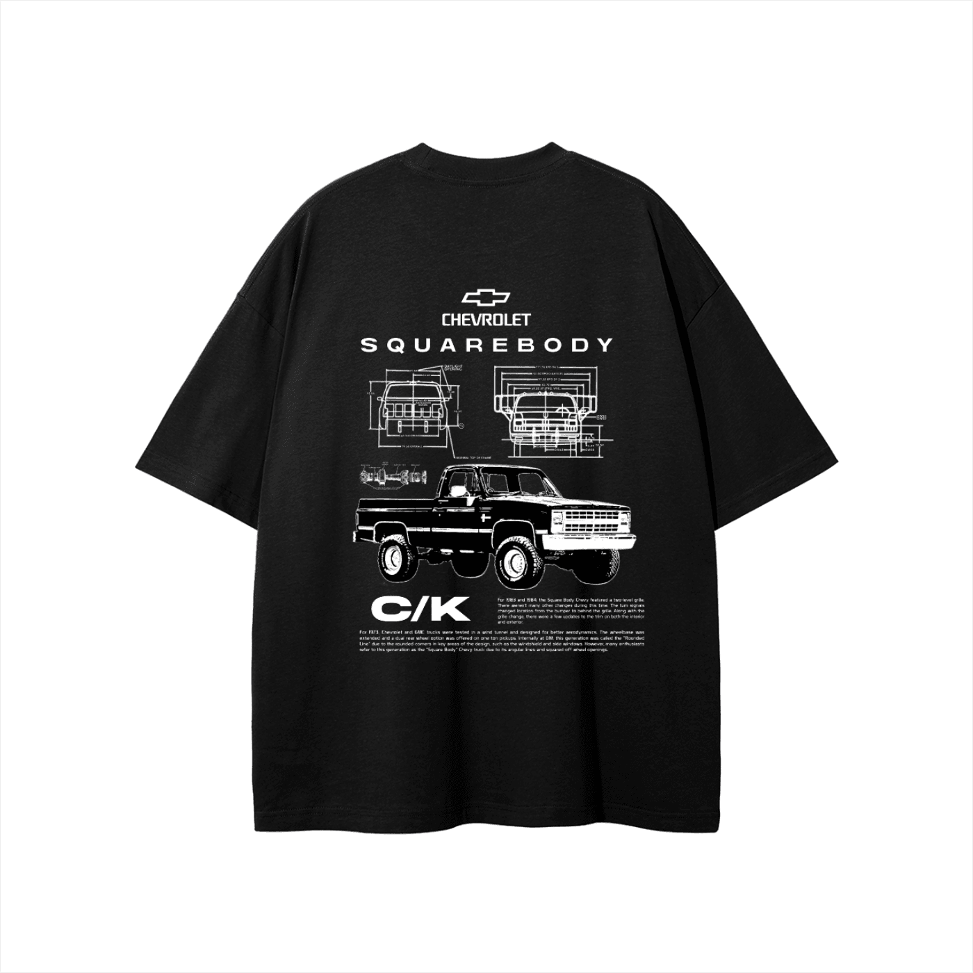 Chevy Squarebody — Simple Series T-Shirt — image 15