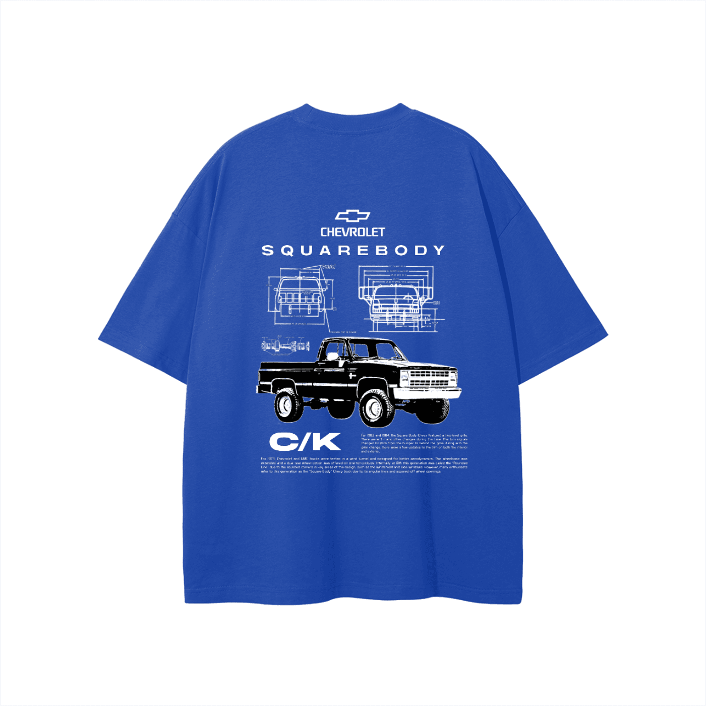 Chevy Squarebody — Simple Series T-Shirt — image 2