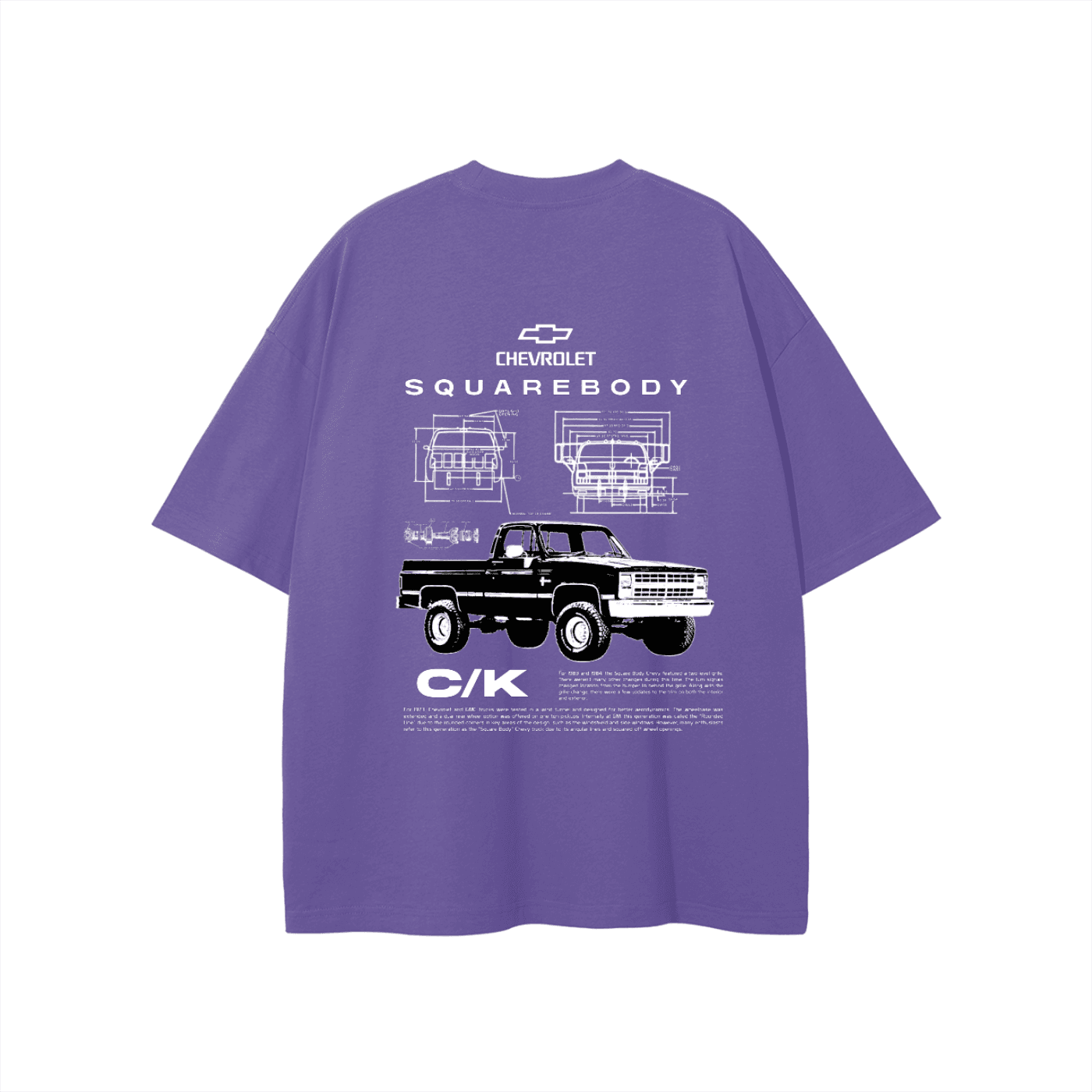 Chevy Squarebody — Simple Series T-Shirt — image 4